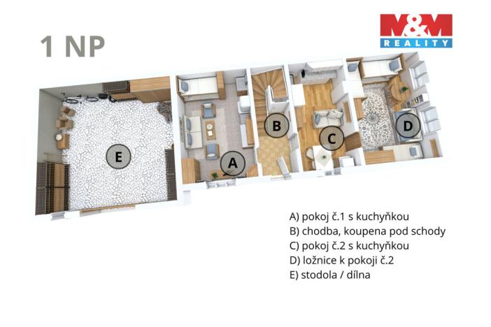 Prodej chalupy, Horní Maršov, Horská, 150 m2