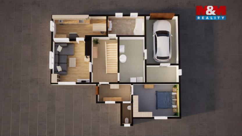 Prodej rodinného domu, Velké Březno, Zahradní, 130 m2