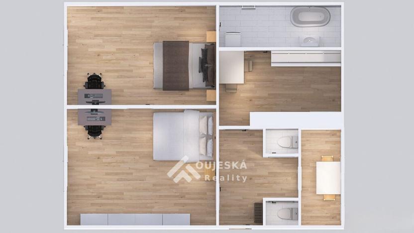 Pronájem bytu 2+1, Brno - Královo Pole, Antonína Macka, 83 m2