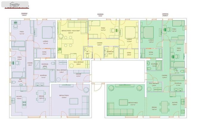 Prodej činžovního domu, Brandýs nad Labem-Stará Boleslav - Brandýs nad Labem, Královická, 850 m2