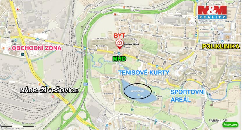 Prodej bytu 2+kk, Praha - Záběhlice, Na lávce, 47 m2