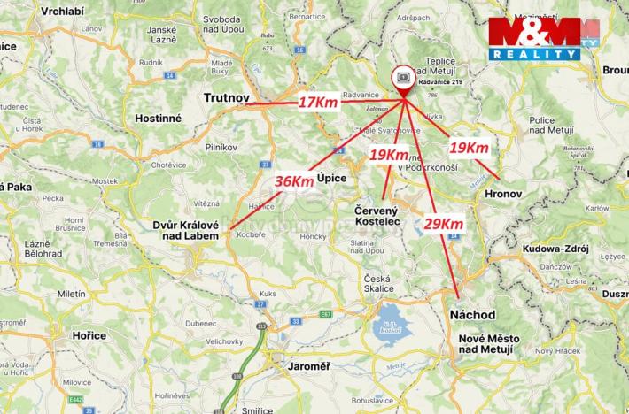 Prodej chaty, Radvanice, 20 m2