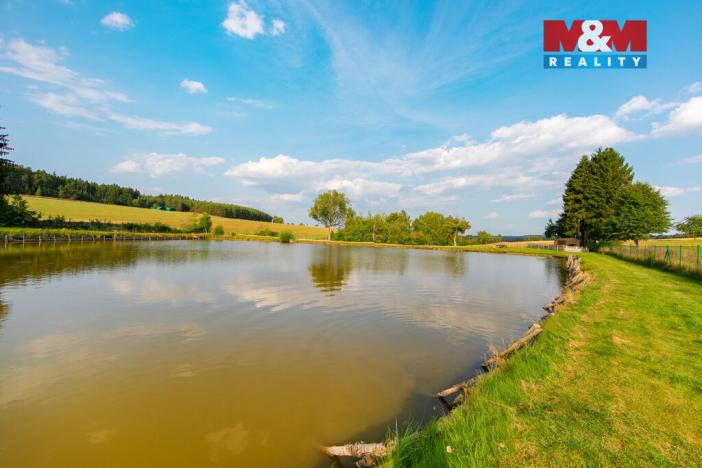 Prodej rybníku, Olbramov - Zádub, 6672 m2