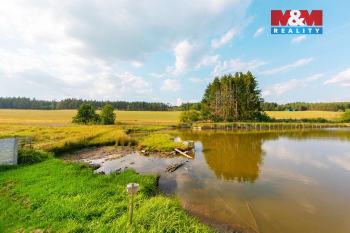 Prodej rybníku, Olbramov - Zádub, 6672 m2