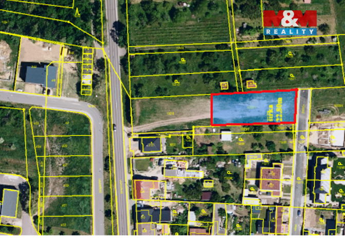 Prodej pozemku pro bydlení, Hrušovany nad Jevišovkou, Příční, 1187 m2