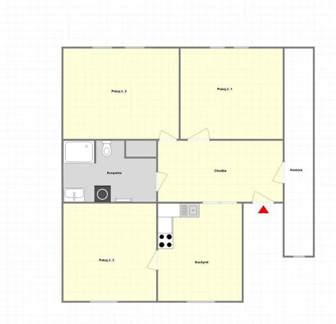 Pronájem bytu 3+1, Plzeň, Mánesova, 88 m2