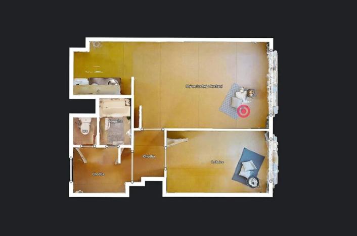 Pronájem bytu 2+kk, Kutná Hora, Dolní, 43 m2