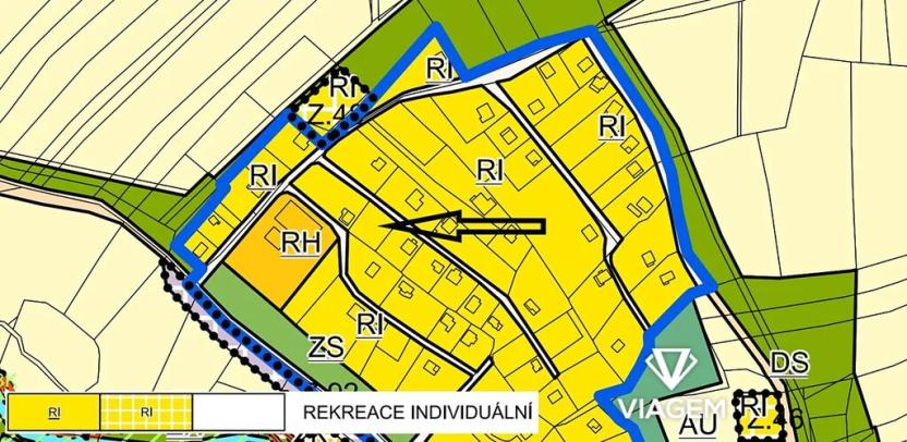 Prodej zahrady, Buchlovice, 452 m2