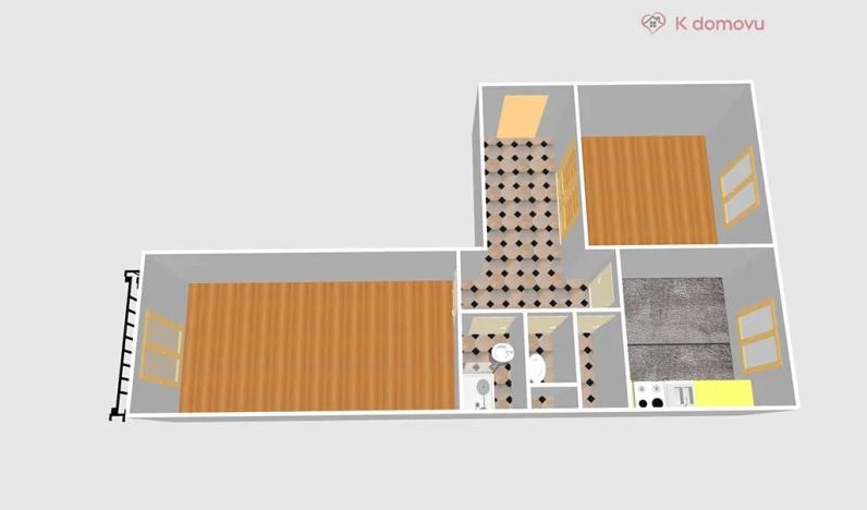 Prodej bytu 2+1, Přerov, tř. Gen. Janouška, 55 m2