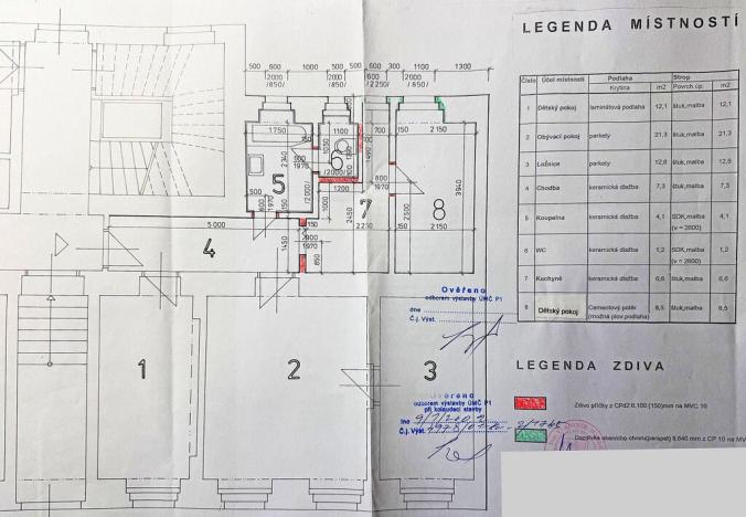 Prodej bytu 4+1, Praha - Nové Město, Stárkova, 78 m2