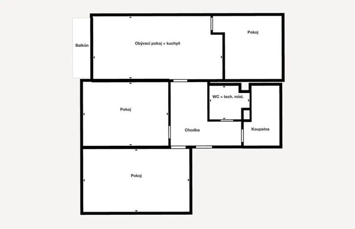 Prodej bytu 4+kk, Liberec, Volgogradská, 91 m2