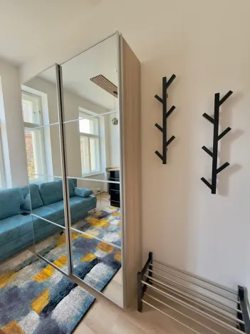 Pronájem bytu 1+kk, Praha - Nové Město, Sokolská, 17 m2