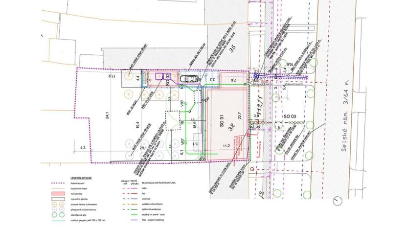 Prodej pozemku pro bydlení, Olomouc, Selské nám., 1038 m2