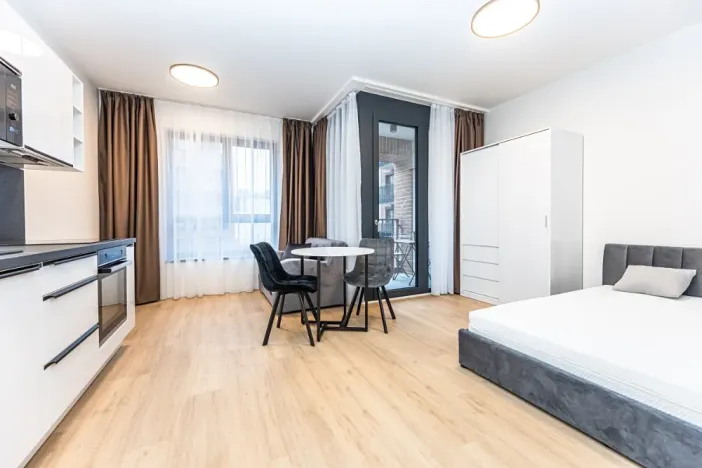 Pronájem bytu 1+kk, Praha - Smíchov, U Lihovaru, 31 m2