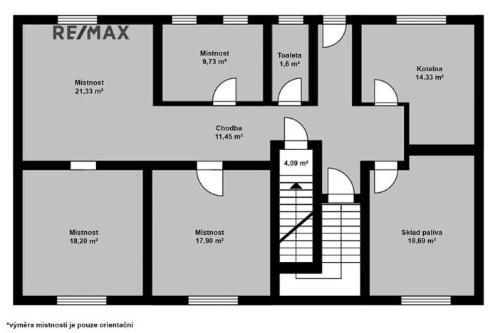 Prodej vily, České Velenice, Komenského, 247 m2