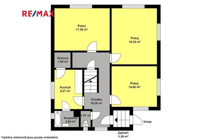 Prodej rodinného domu, Všechlapy, 85 m2
