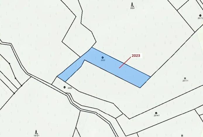 Dražba pozemku, Slopné, 1294 m2