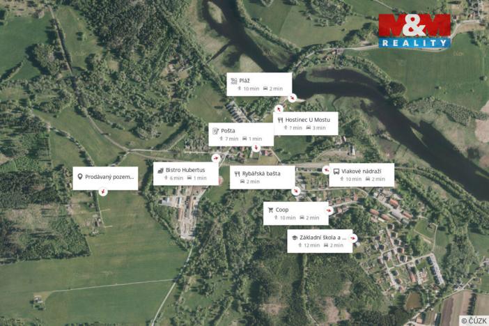 Prodej pozemku pro bydlení, Nová Pec, 1550 m2