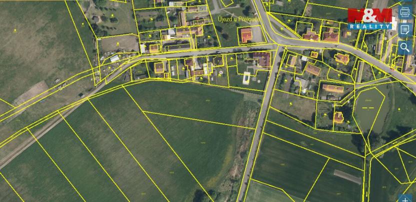 Prodej pozemku pro bydlení, Újezd u Přelouče, 2500 m2