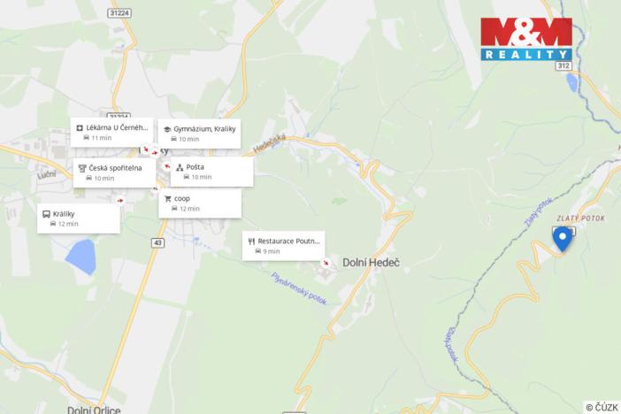 Prodej pozemku pro bydlení, Malá Morava - Zlatý Potok, 544 m2