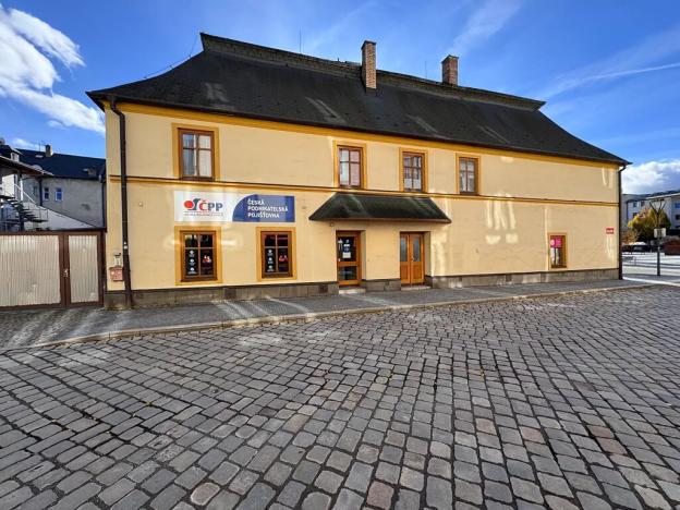 Pronájem bytu 1+kk, Jeseník, Masarykovo nám., 30 m2