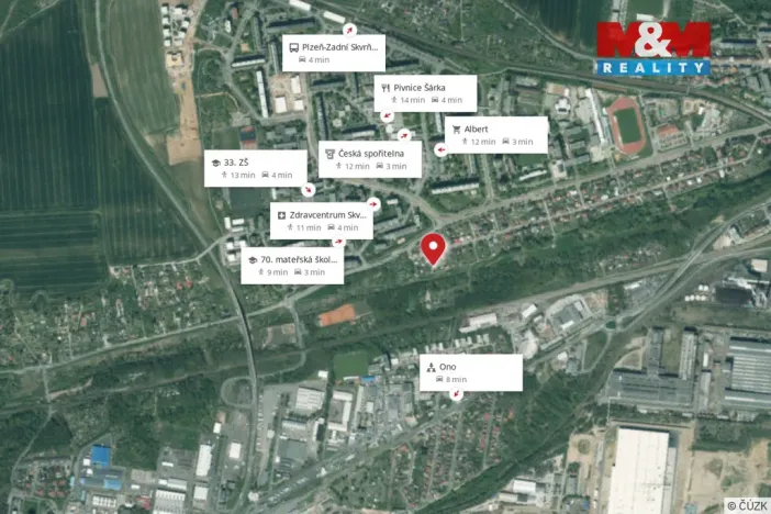 Prodej rodinného domu, Plzeň - Skvrňany, Slovanské údolí, 124 m2