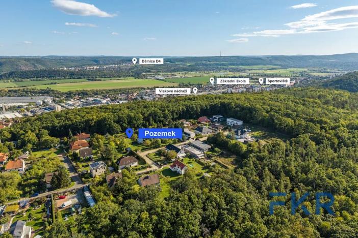 Prodej pozemku pro bydlení, Praha - Radotín, Minerální, 886 m2