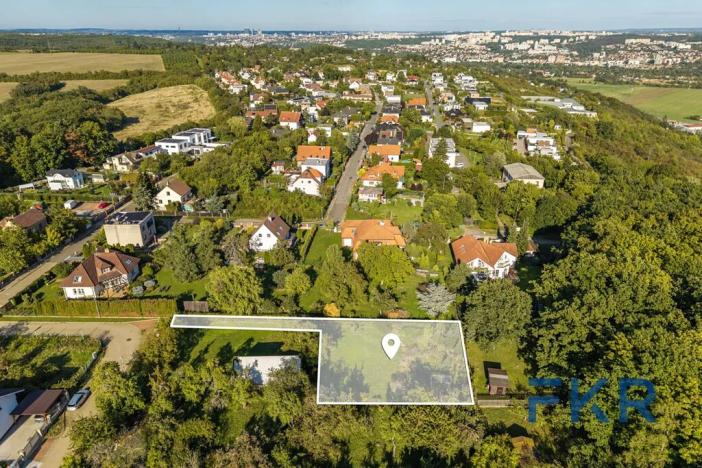Prodej pozemku pro bydlení, Praha - Radotín, Minerální, 886 m2