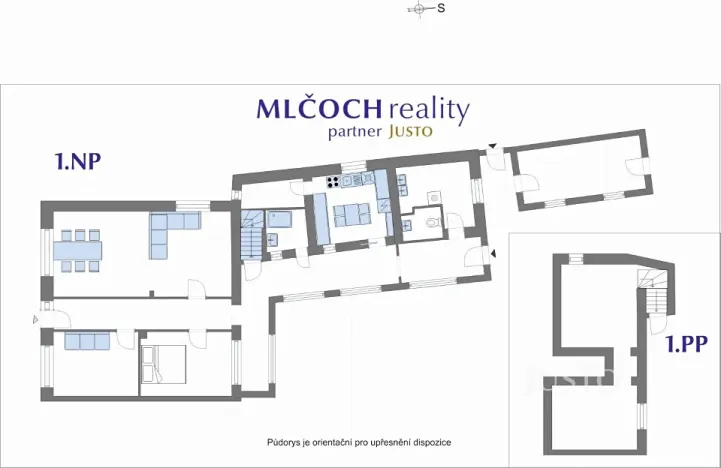 Prodej rodinného domu, Omice, Brněnská, 180 m2
