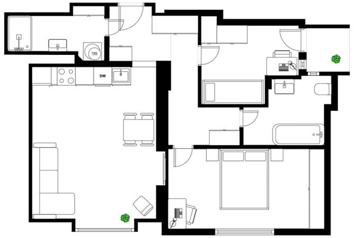 Prodej bytu 3+kk, Praha - Holešovice, Tusarova, 68 m2