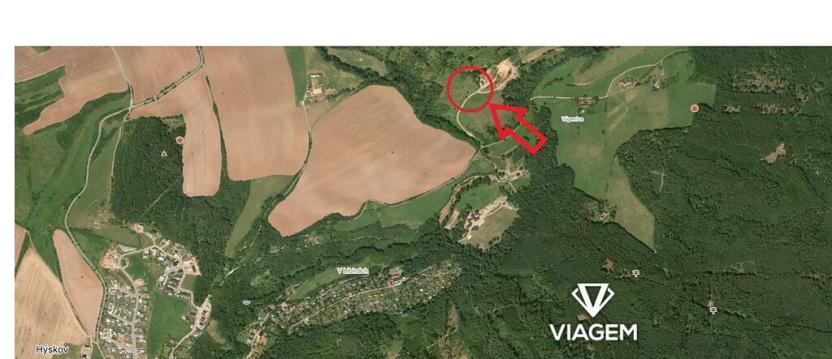 Prodej podílu zahrady, Hýskov, 4158 m2