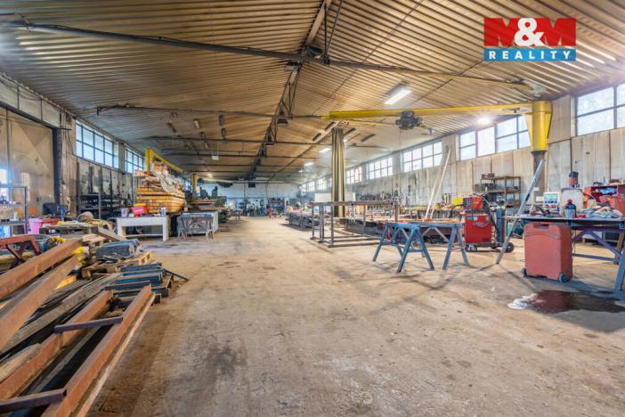 Prodej výrobních prostor, Lišov, 5377 m2