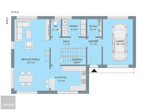 Prodej rodinného domu, Kralupy nad Vltavou, 181 m2