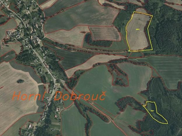 Dražba louky, Dolní Dobrouč, 71151 m2
