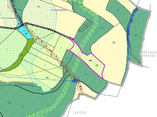 Dražba louky, Křenov, 16180 m2
