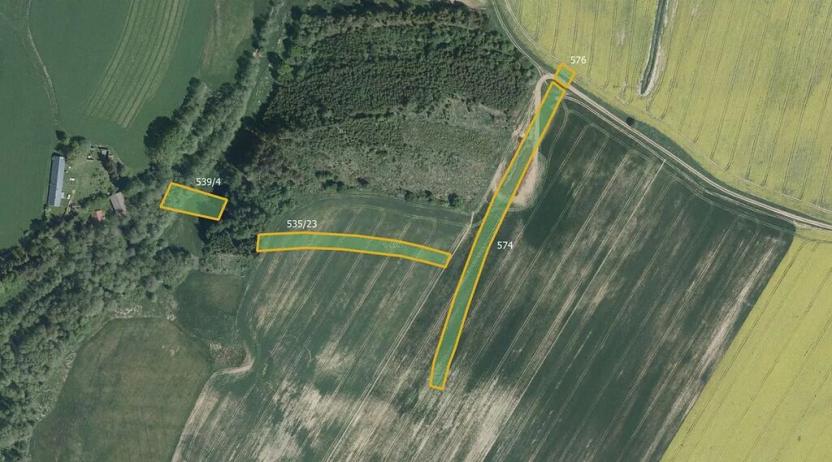 Prodej pole, Vyklantice, 9138 m2