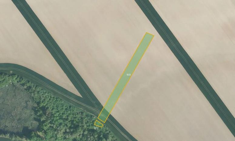 Prodej pole, Počenice-Tetětice, 13592 m2