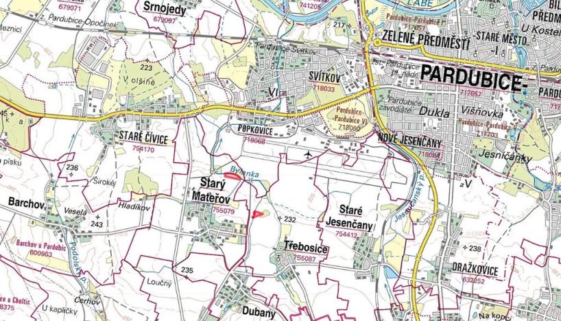 Prodej pole, Třebosice, 24530 m2