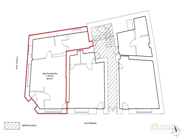 Prodej obchodního prostoru, Broumov, Přadlácká, 36 m2