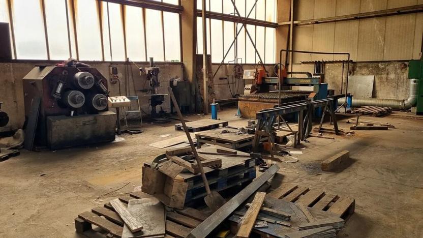 Dražba výrobních prostor, Kolín, K Dílnám, 1529 m2