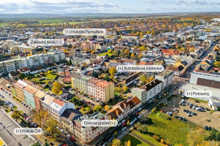 Prodej rodinného domu, Pardubice - Zelené Předměstí, Na Spravedlnosti, 380 m2