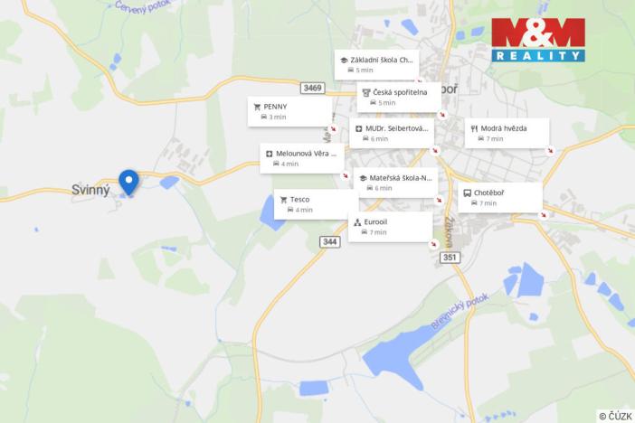 Prodej rodinného domu, Chotěboř - Svinný, 72 m2