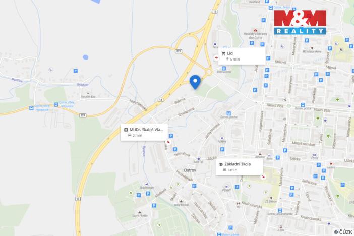 Prodej bytu 1+kk, Ostrov, Sukova, 23 m2