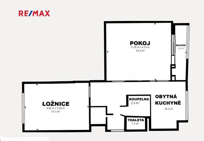 Prodej bytu 2+1, Svitavy, Revoluční, 62 m2