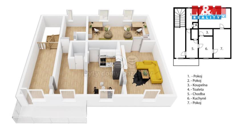 Prodej rodinného domu, Ohnišov, 110 m2