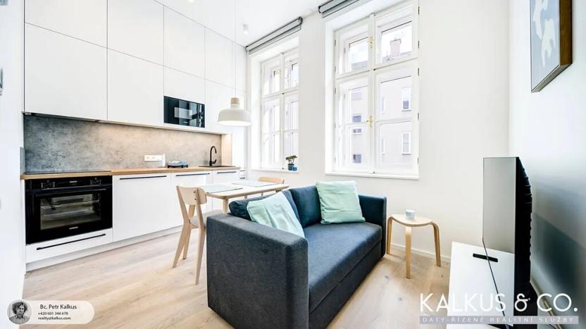 Pronájem bytu 2+kk, Hradec Králové, Eliščino nábřeží, 30 m2