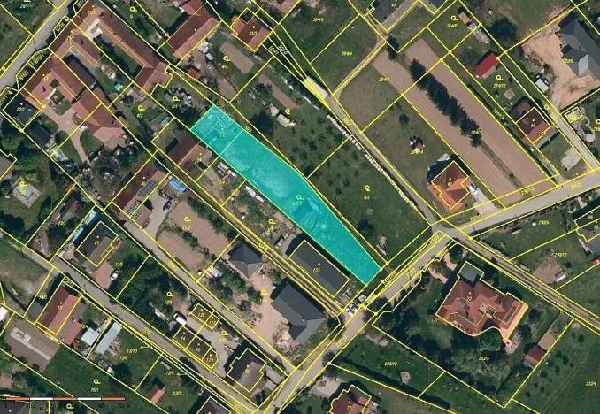 Dražba pozemku, Nové Sady, 1330 m2