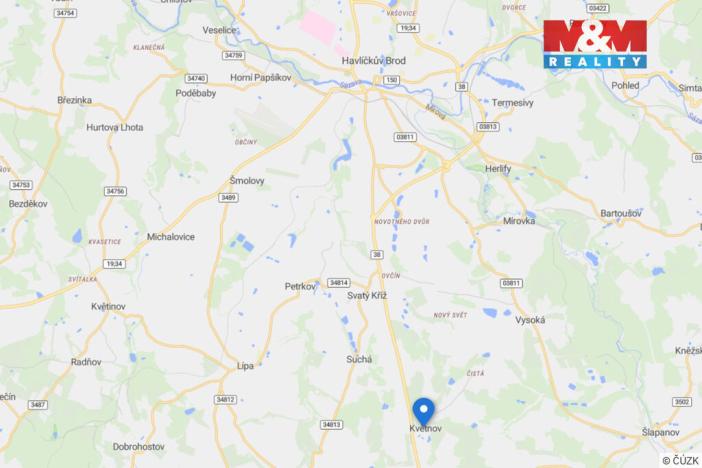 Prodej zahrady, Havlíčkův Brod - Květnov, 613 m2