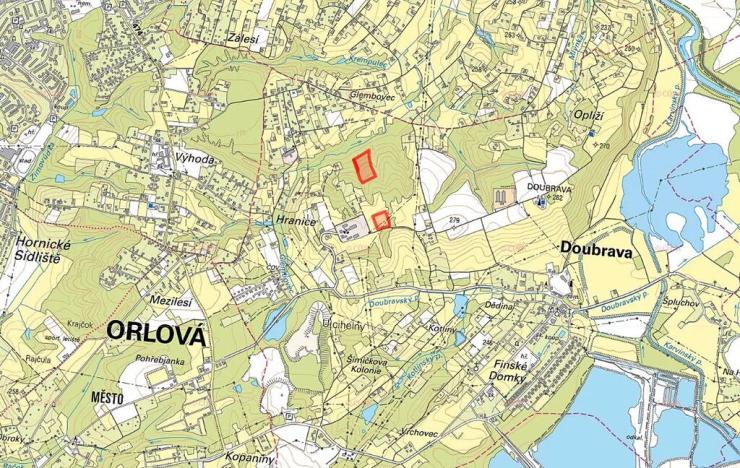 Prodej lesa, Doubrava, 16188 m2