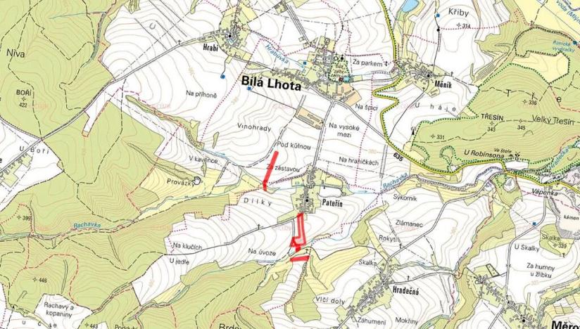 Prodej pole, Bílá Lhota, 9308 m2